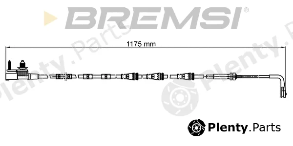 Bremsi WI0976 — Warning Contact, brake pad wear