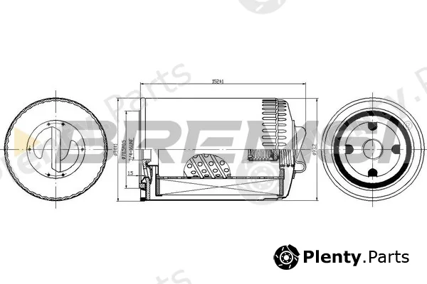 Bremsi FL0720 — Oil Filter