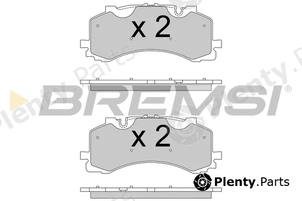 Bremsi BP3776 — Brake Pad Set, disc brake