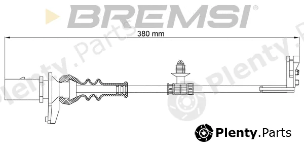 Bremsi WI0911 — Warning Contact, brake pad wear