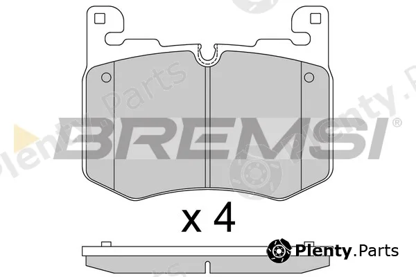 Bremsi BP3947 — Brake Pad Set, disc brake