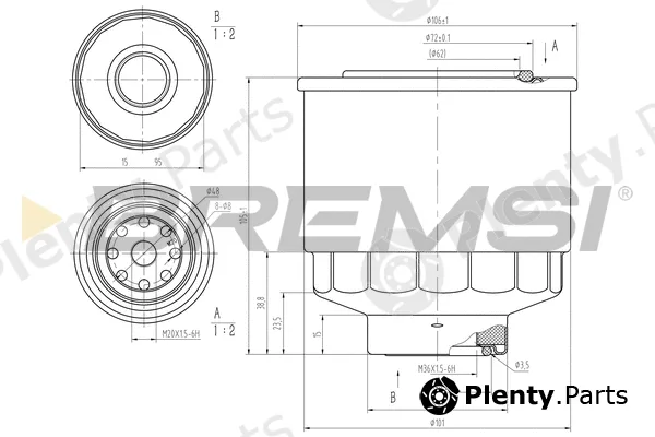 Bremsi FE1477 — Fuel Filter