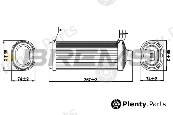 Bremsi FA0591 — Air Filter