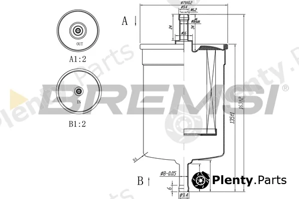 Bremsi FE0395 — Fuel Filter