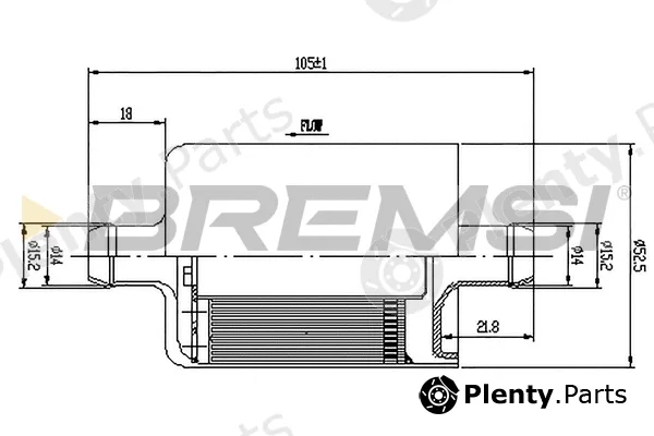 Bremsi FE0324 — Fuel Filter