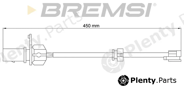 Bremsi WI0777 — Warning Contact, brake pad wear