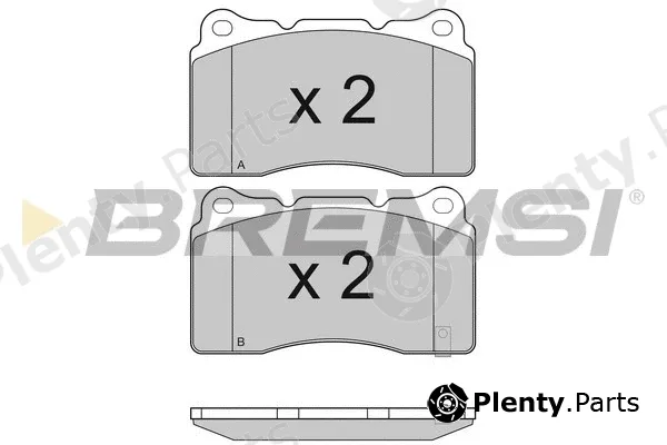 Bremsi BP3157 — Brake Pad Set, disc brake
