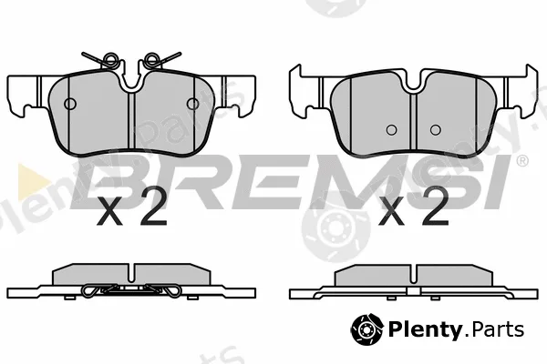 Bremsi BP3633 — Brake Pad Set, disc brake