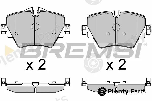 Bremsi BP3643 — Brake Pad Set, disc brake