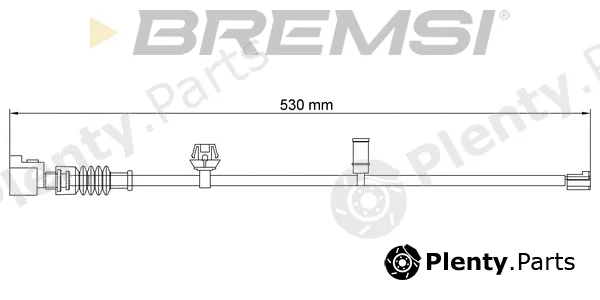 Bremsi WI0939 — Warning Contact, brake pad wear