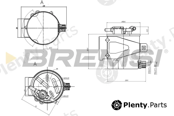 Bremsi FE0388 — Fuel Filter