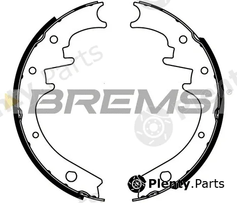 Bremsi GF4481 — Brake Shoe Set