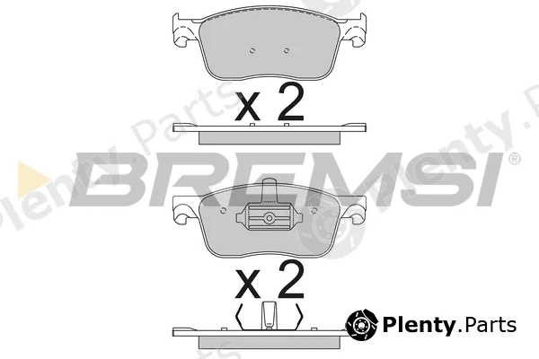Bremsi BP3789 — Brake Pad Set, disc brake