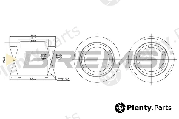 Bremsi FA2406 — Air Filter