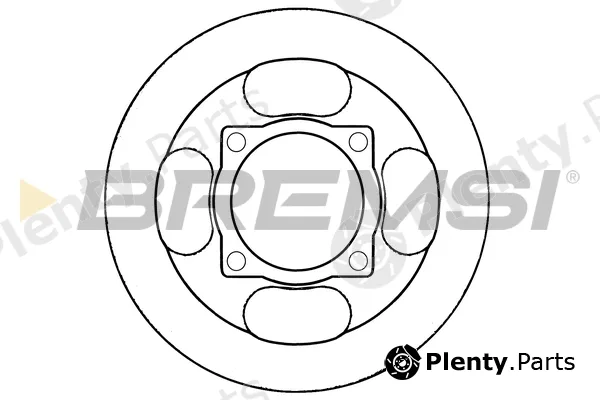 Bremsi CD7915S — Brake Disc