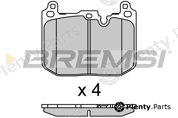 Bremsi BP3717 — Brake Pad Set, disc brake