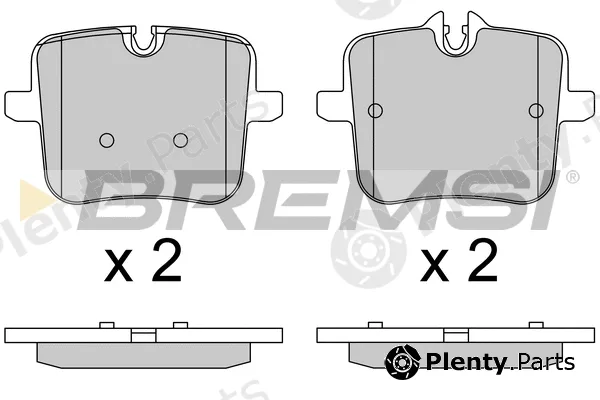 Bremsi BP3805 — Brake Pad Set, disc brake