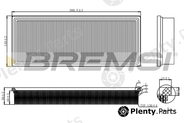 Bremsi FA2109 — Air Filter
