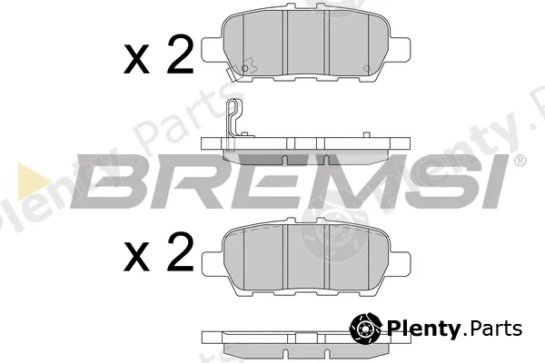 Bremsi BP3608 — Brake Pad Set, disc brake