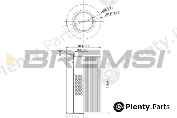 Bremsi FA0116 — Air Filter