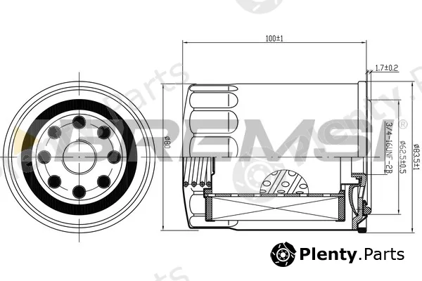 Bremsi FL1466 — Oil Filter