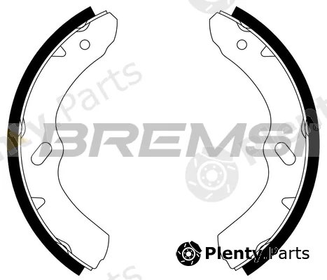 Bremsi GF4792 — Brake Shoe Set