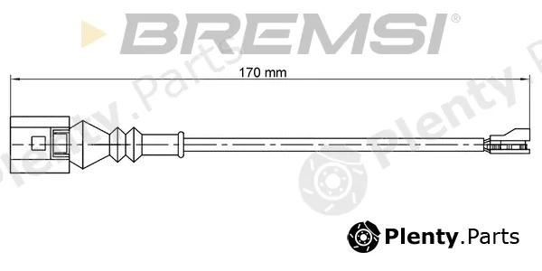 Bremsi WI0771 — Warning Contact, brake pad wear