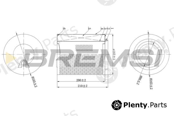 Bremsi FA2199 — Air Filter
