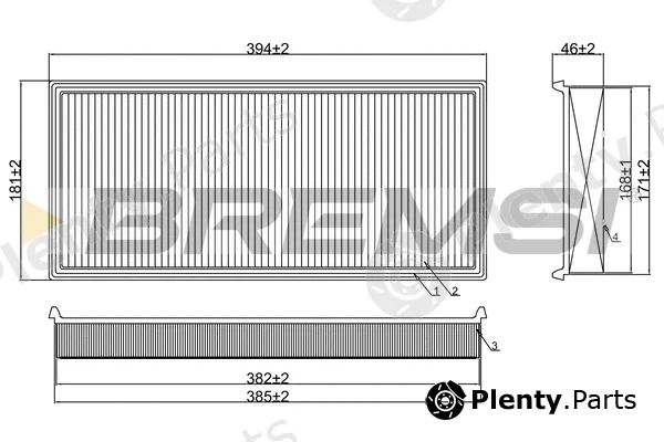 Bremsi FA0112 — Air Filter