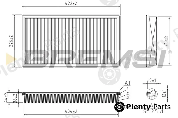 Bremsi FA2392 — Air Filter