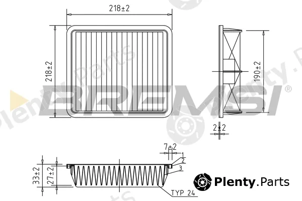 Bremsi FA1170 — Air Filter