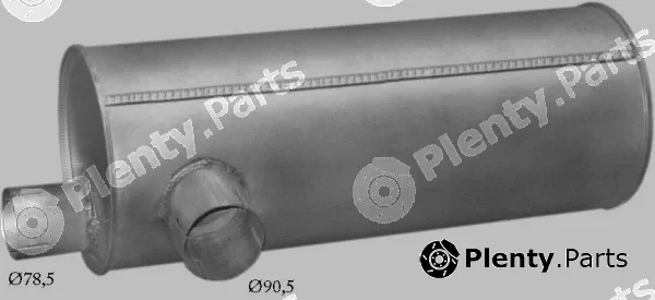 Polmo 61.08 — Rear Muffler