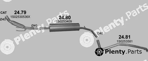 Polmo POLMO00269 — Exhaust System