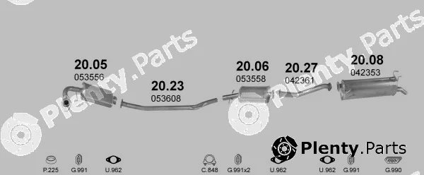 Polmo POLMO01724 — Exhaust System