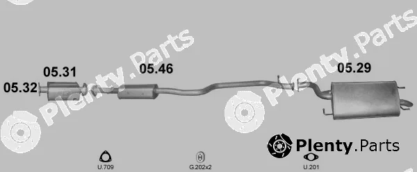 Polmo POLMO00104 — Exhaust System
