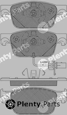 BSF 20196 — Brake Pad Set, disc brake