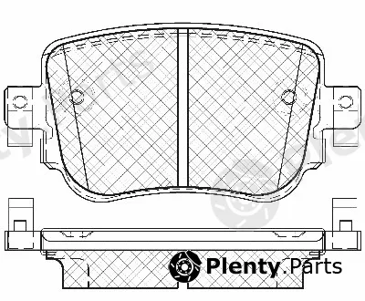 BSF 20127 — Brake Pad Set, disc brake