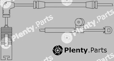BSF 09016 — Warning Contact, brake pad wear