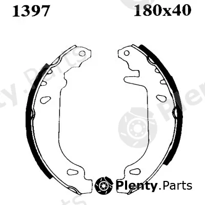 BSF 01397 — Brake Shoe Set