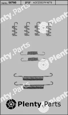 BSF 00709 — Accessory Kit, parking brake shoes
