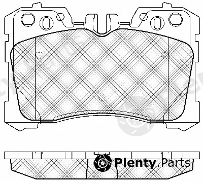 BSF 20063 — Brake Pad Set, disc brake