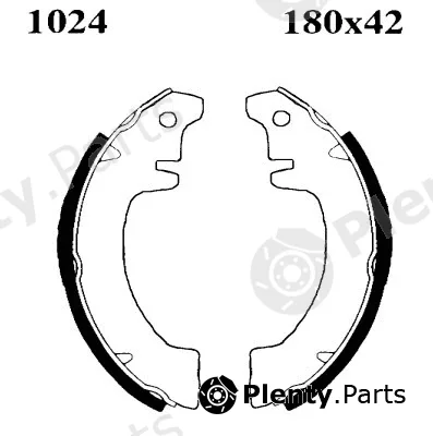 BSF 01024 — Brake Shoe Set