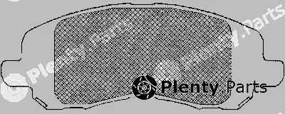 BSF 10909 — Brake Pad Set, disc brake