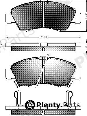 BSF 10361 — Brake Pad Set, disc brake