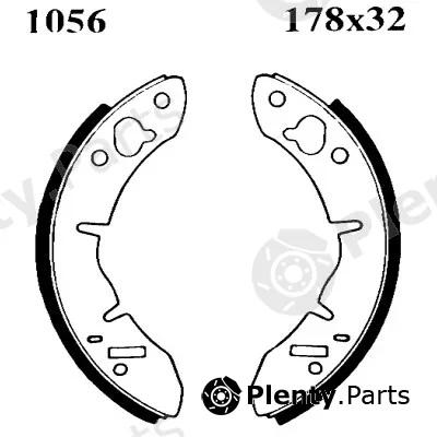 BSF 01056 — Brake Shoe Set