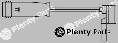 BSF 09018 — Warning Contact, brake pad wear