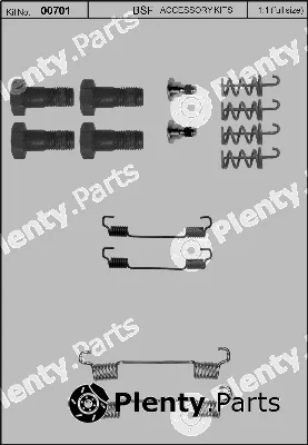 BSF 00701 — Accessory Kit, parking brake shoes