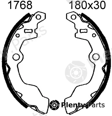 BSF 01768 — Brake Shoe Set