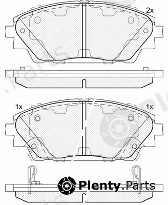 BSF 20150 — Brake Pad Set, disc brake