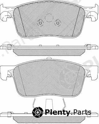 BSF 20202 — Brake Pad Set, disc brake